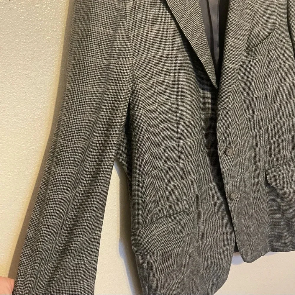 Ermenegildo Zegna Gray 3 Button Jacket READ DESCRIPTION
